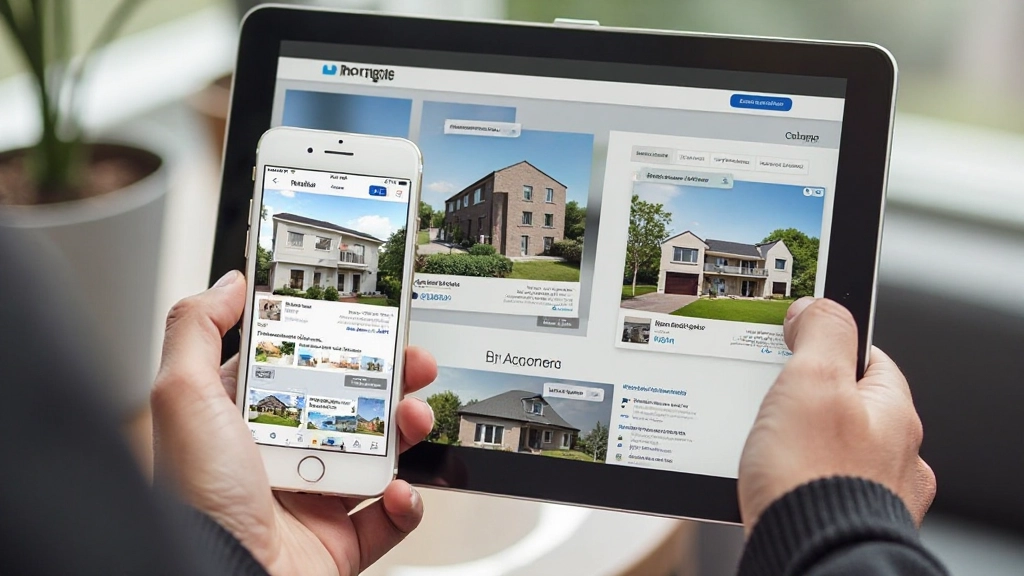 Responsief webdesign voor vastgoedwebsites op tablet en mobiel