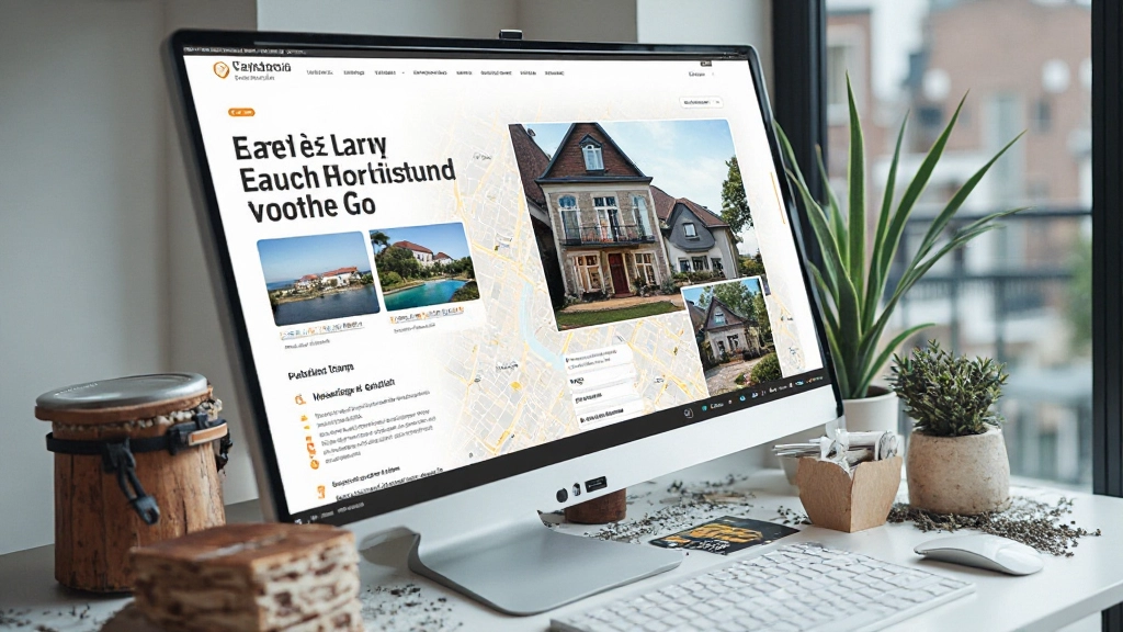 Pand-detailpagina met interactieve kaart en contactformulier