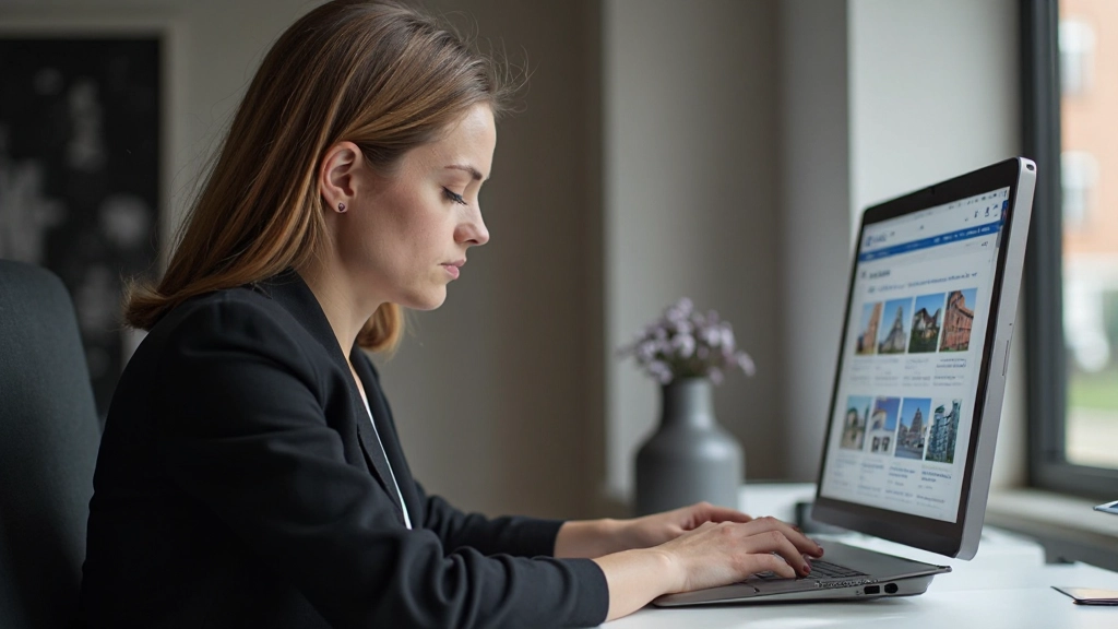 Ontwerper werkt aan mobiele interface op laptop, twee monitors, kleurige UI-elementen zichtbaar